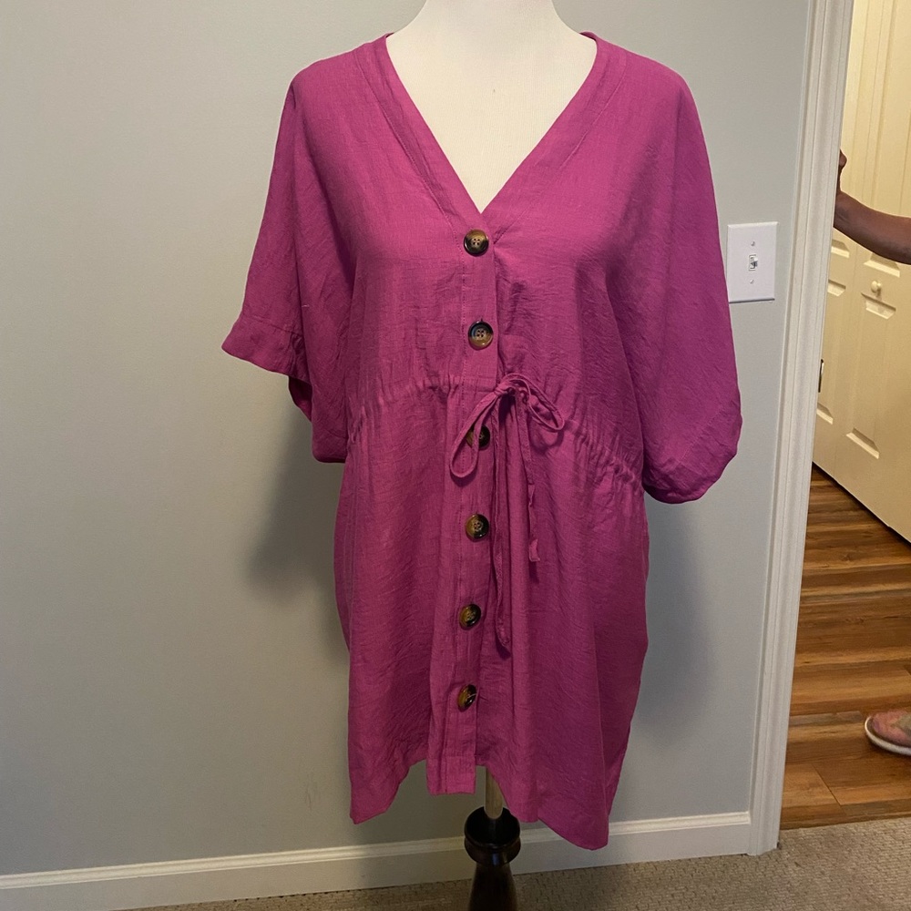 Purple dress